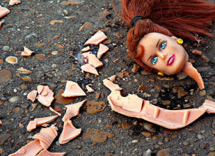 Barbie broken