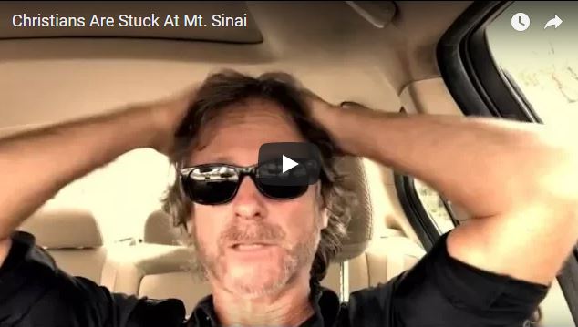 Christians are Stuck at Mt Sinai