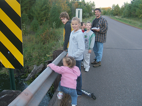 Jeff Sventek and kids