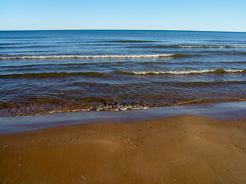 Manistique beach