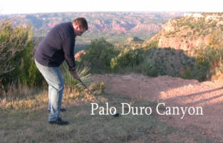Dan Sheridan at Palo Duro Canyon at Amarillo Conference
